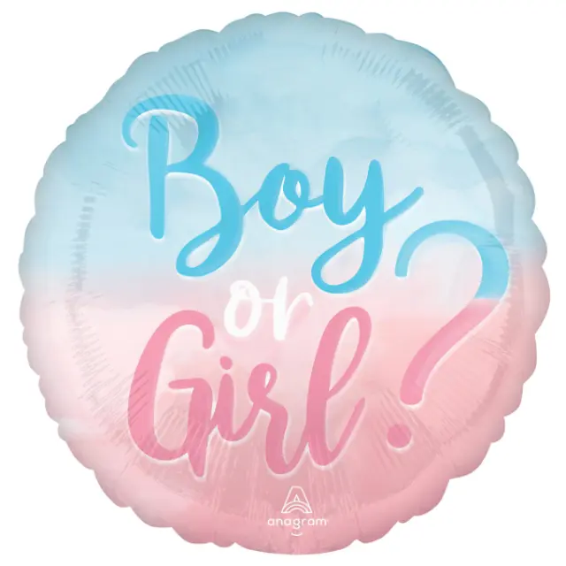 Μπαλόνι Φοιλ 17 Boy or Girl ? /43εκ