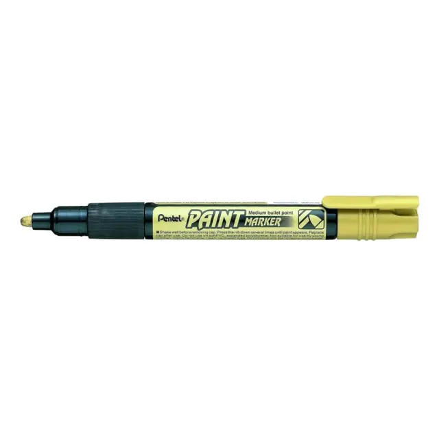 Μαρκαδόρος Ανεξίτηλος Pentel Grafitti MMP20X Λαδιού Χρυσό Medium (Pentel)