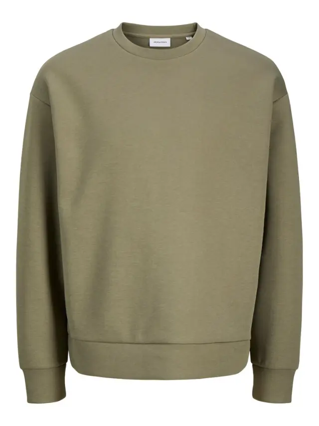 JJEBARRON SWEAT CREW NECK NOOS - Vetiver