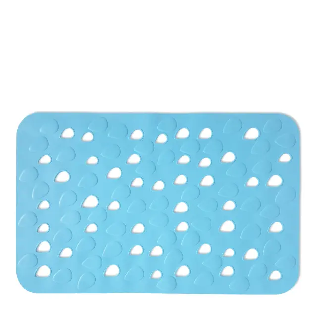 Αντιολισθητικό Ταπέτο Drops Σιέλ 34x54cm 2