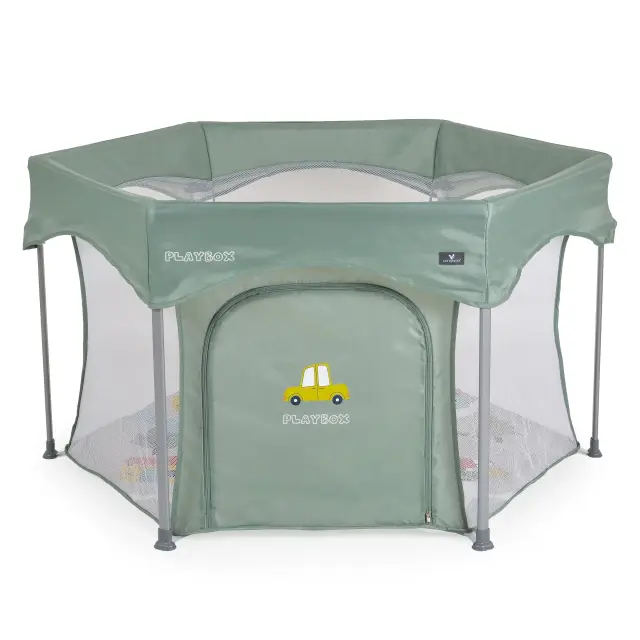 Cangaroo Playbox Εξαγωνικό Πάρκο Μωρού Green