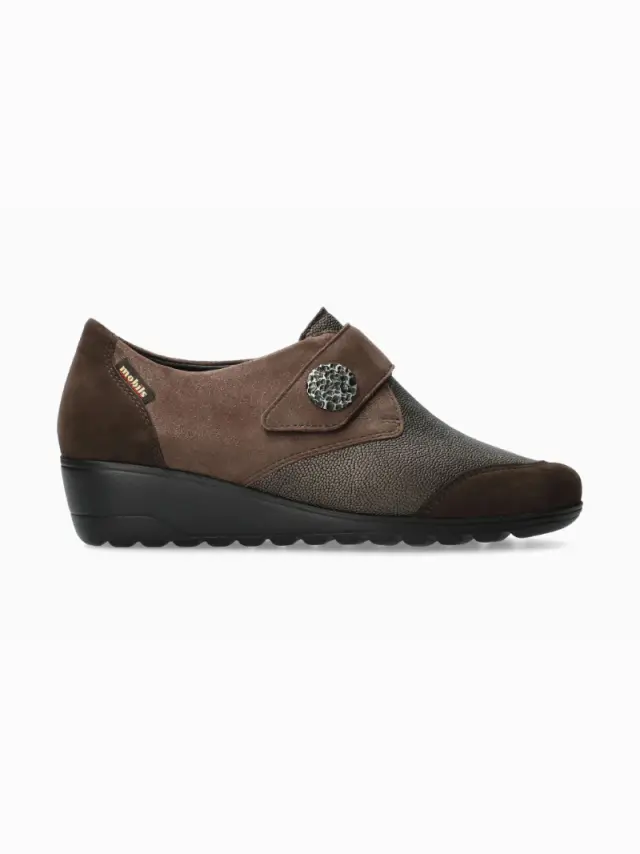 Mephisto Μοκασίνια-Loafers Γυναικείο δέρμα Nubuck/δέρμα Καφέ MEP/BRANDA D/OAK - 41 3