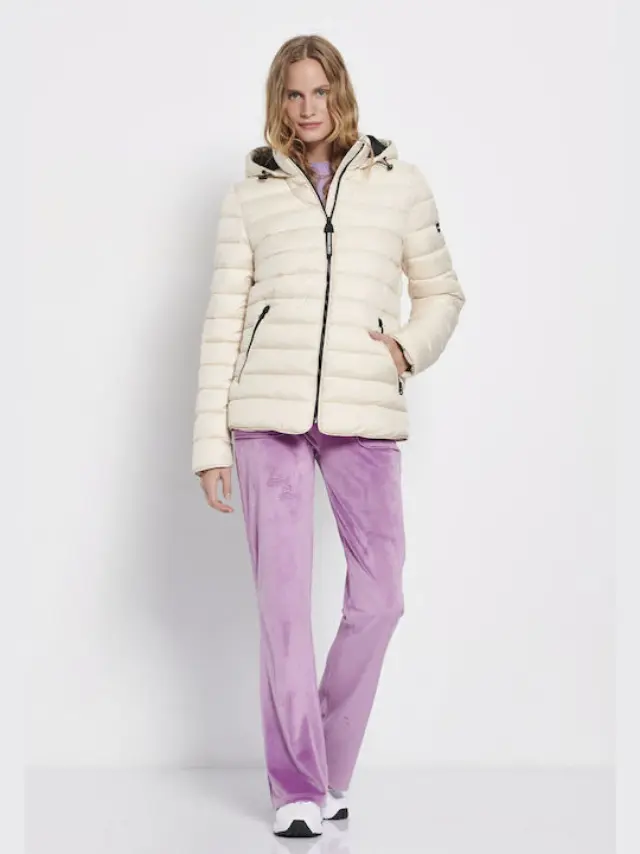 Funky Buddha Puffer White FBL008-106-01 - XL