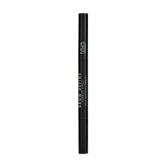 Mua Makeup Academy Brow Define Eyebrow Pencil With Blending Brush Black