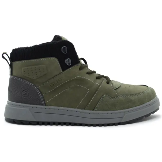 Μποτάκι Safety Jogger Χακί με γούνα 603568 - 39