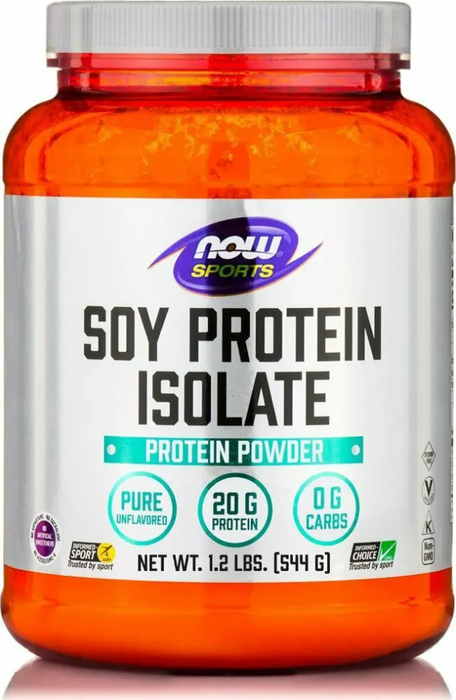 Now Foods Soy Protein Isolate Non-Gmo 1.2 lb 544gr