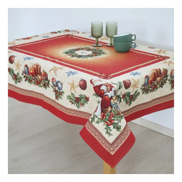 Τραπεζομάντηλο Dimeco 140Χ180 8930 Red