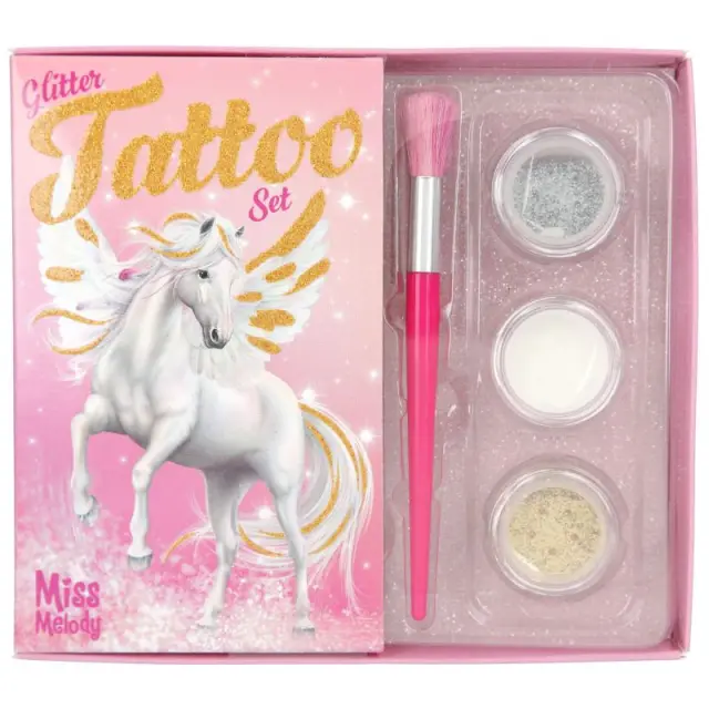 Miss Melody - Glitter Tattoo Set ( 0412032 ) - Toys