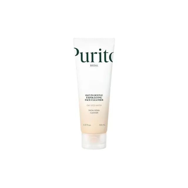 Purito Oat In Gentle Exfoliating Face Cleanser Ήπιο Καθαριστικό Προσώπου με Απολεπιστική Δράση, 150ml