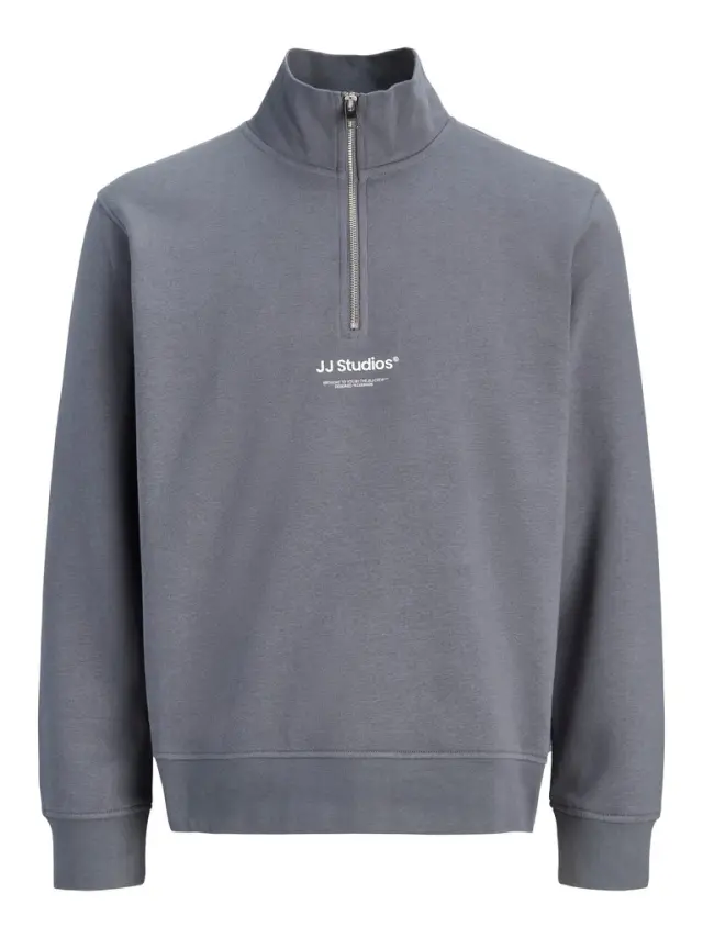 JJESOHO SWEAT QUARTER ZIP HN NOOS - Turbulence