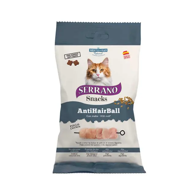Mediterranean Serrano Snacks Chicken Λιχουδιά για Γάτες 50gr Μονόχρωμο