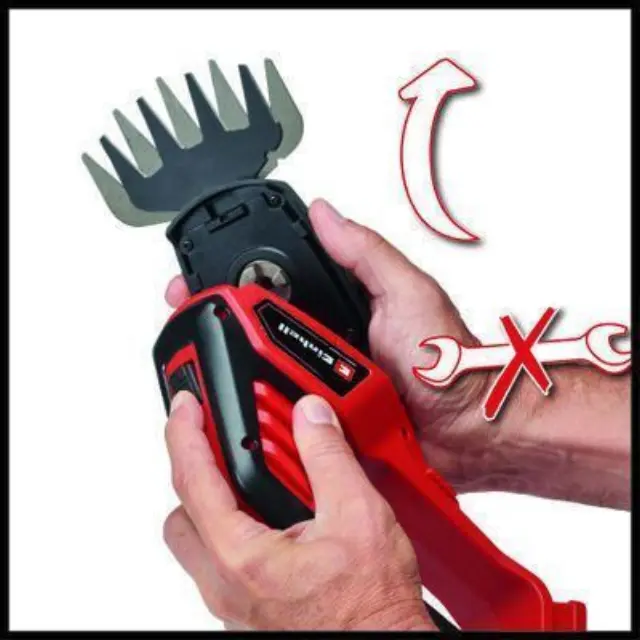 Einhell 3410310 - Ψαλίδι γρασιδιού και θάμνων GE-CG 18/100 Li T-Solo 2