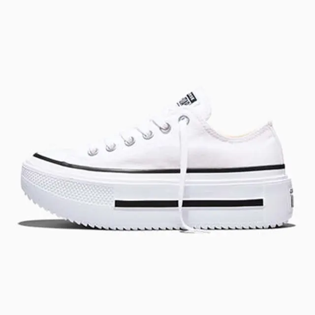 Converse Women's Chuck Taylor All Star OX Lift Double Stack Άσπρο A15491C (Converse) 2