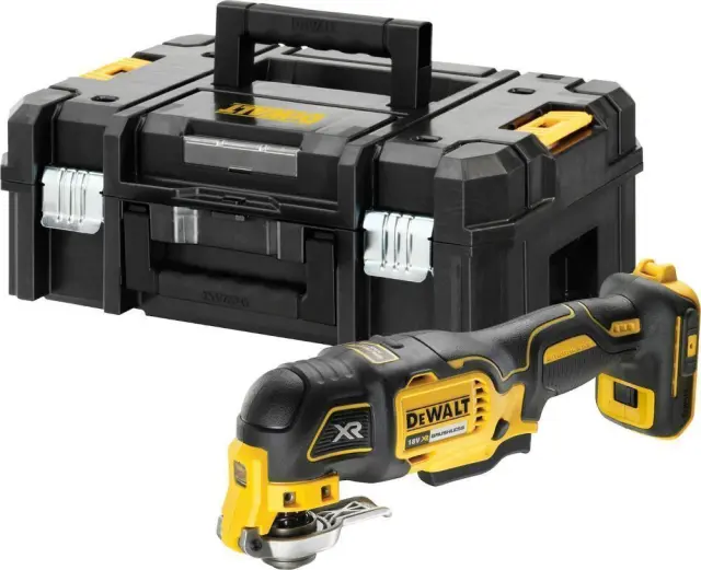 DeWalt DCS356NT - Πολυεργαλείο Μπαταρίας Brushless 18V XR (Xωρίς Μπαταρία + Φορτιστή) σε Βαλίτσα Μεταφοράς