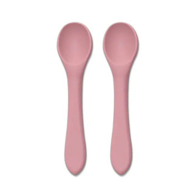 Lorelli Κουτάλια Σιλικόνης 2T. Natural Deep Pink 10230690002