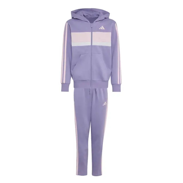 Adidas Seasonal Essentials Tiberio 3 Stripes Fleece Tracksuit KZ0127 - 164