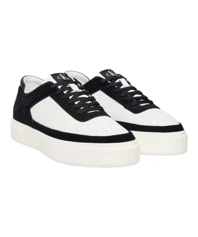 Calvin Klein - Ανδρικά Sneakers Ck Basket Cupsole Laceup Lth-Su YM0YM01354-0GM Μαύρο 2