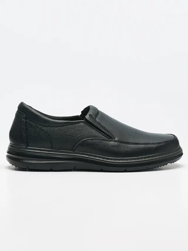 Imac Μοκασίνια-Loafers Ανδρικό δέρμα Μαύρο IMA/451221 NAPPA/NERO 2