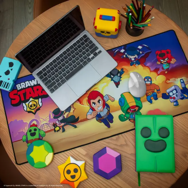 Deskpad Neoprene Brawl Stars 2