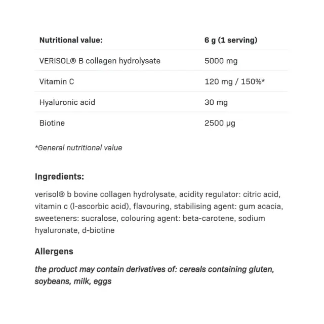 ALLNUTRITION Alldeynn Collarose Orange, 300 g 2