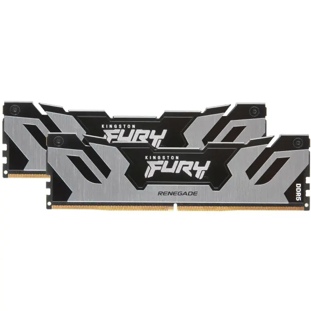 Kingston DIMM 96 GB DDR5-6400 (2x 48 GB) Dual-Kit (silver/black, KF564C32RSK2-96, Renegade, INTEL XMP)