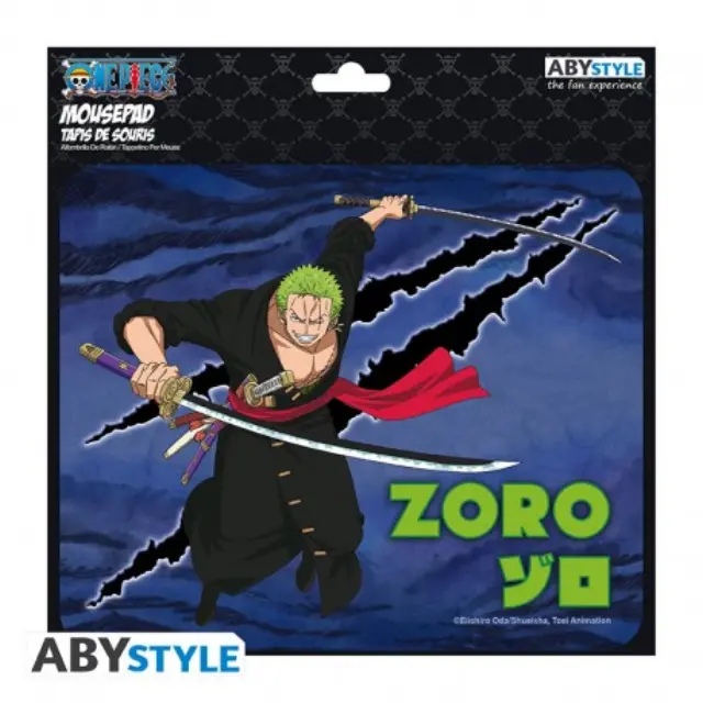 ONE PIECE Flexible Mousepad Roronoa Zoro ABYACC504 2