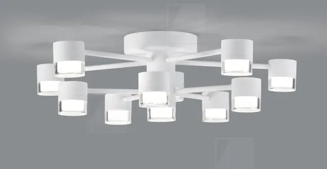 SIMO LED Φωτιστικό Οροφής 40W Ø61cm Ματ Λευκό IP20 Άσπρο 2