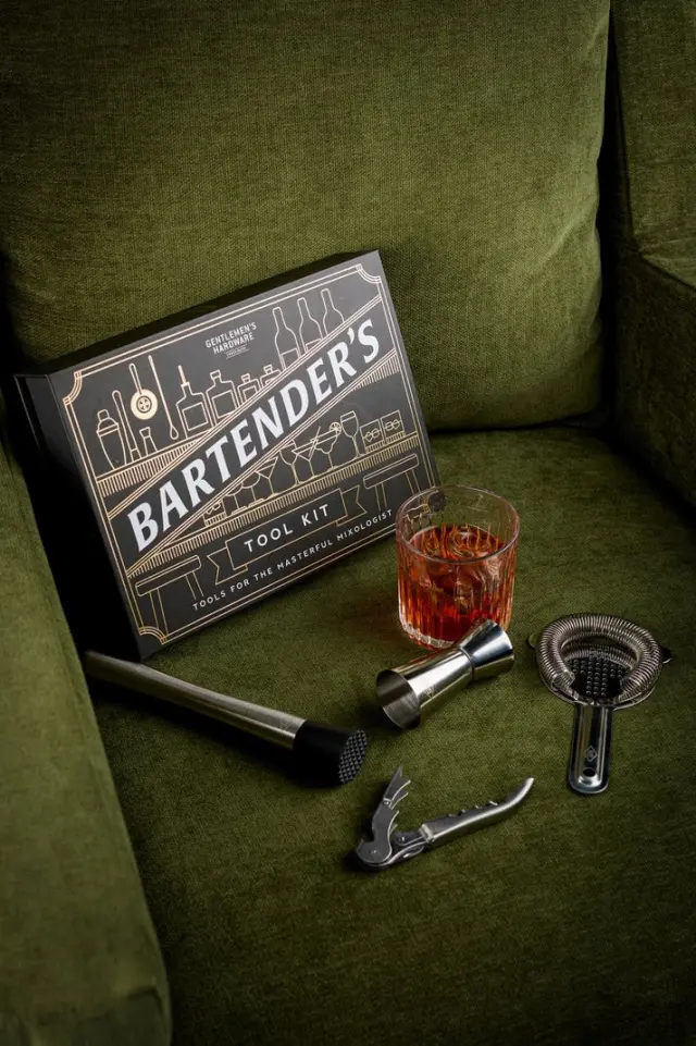 Gentlemen's Hardware Bartender Set for Cocktails Gift 3