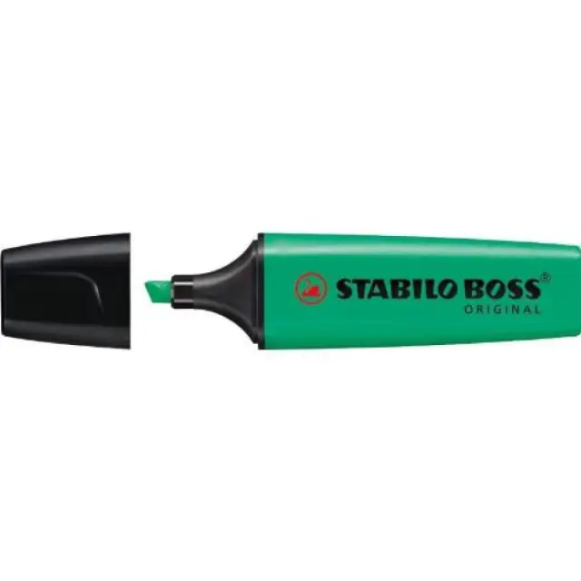 Μαρκαδόρος Υπογράμμισης STABILO BOSS 70/51 2 - 5 mm (Τιρκουάζ) (70/51) (STB0008)
