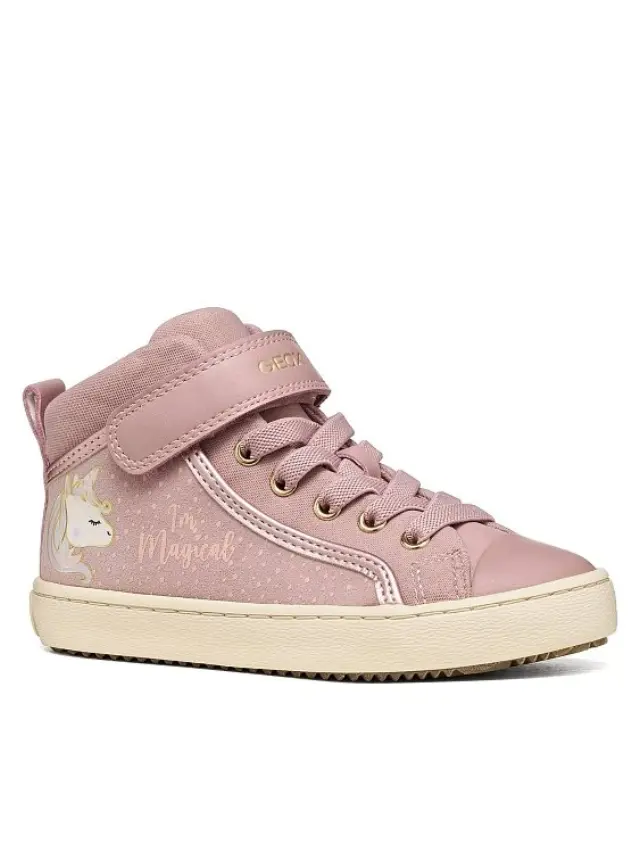 Παιδικό Παπούτσι για Κορίτσι Geox J Kalispera Girl Pink (Μεγέθη 26-36) ΡΟΖ 2