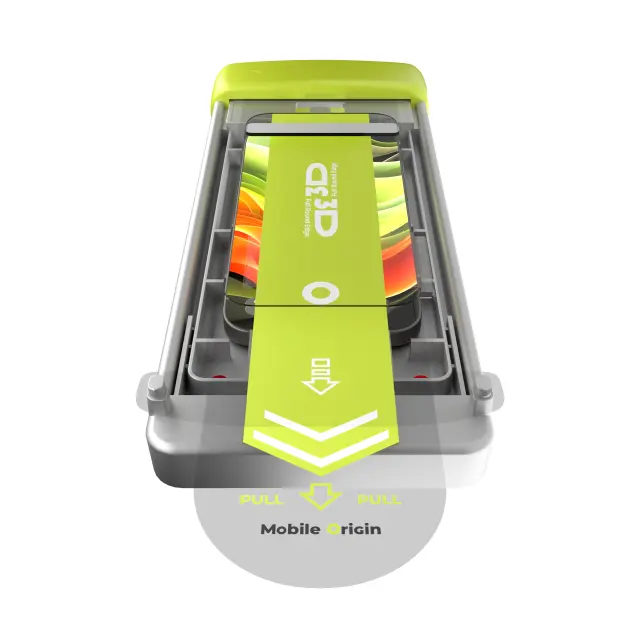 Mobile Origin Screen Guard 3D AR with Appllicator PRO iPhone 16 Pro 3