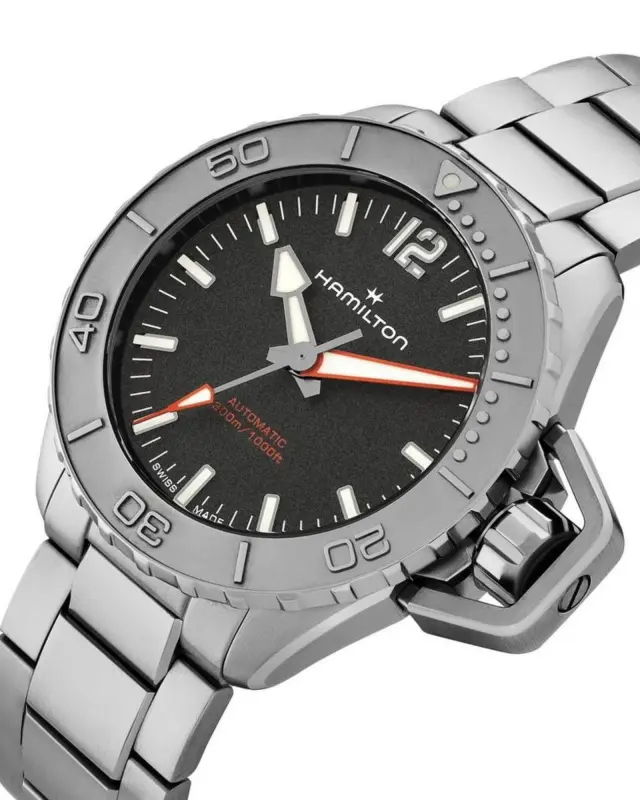 Hamilton Khaki Navy Frogman Auto H77815130 Ανδρικό Αυτόματο Ρολόι 46mm 2