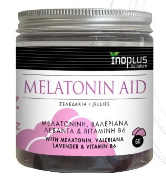Ino Plus Συμπλήρωμα για τον Ύπνο Melatonin / Μελατονίνη , 60 ζελεδάκια