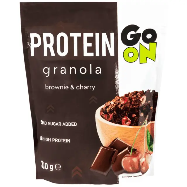 Protein Granola Brownie & Cherry 300g Go On