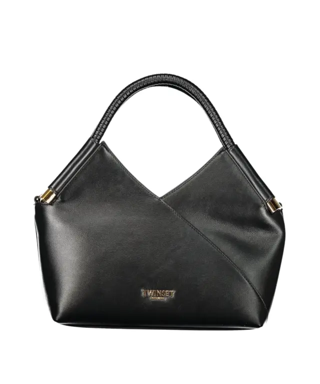 Twinset - Γυναικεια Τσαντα Χειρος Tote 262TB7034-00006 Μαύρο