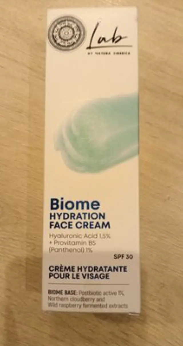 Natura Siberica Lab Biome Hydration Face Cream Ενυδατική Κρέμα Προσώπου SPF30, 50ml