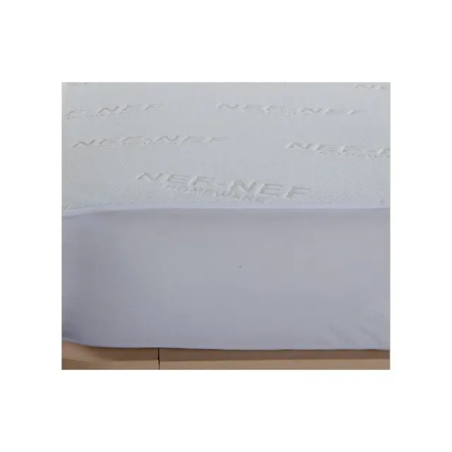 Προστατευτικό στρώματος υπέρδιπλο 180X200+30 Ζακάρ White Linen Collection Nef-Nef Homeware 2