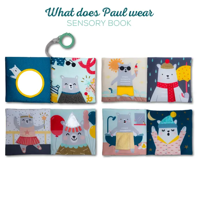 Taf Toys WHAT DOES PAUL WEAR BOOK 2