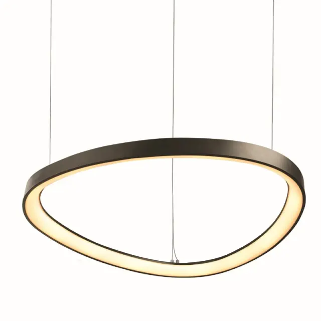HARMONY-ΦΩΤΙΣΤΙΚΟ ΚΡΕΜΑΣΤΟ ΜΑΥΡΟ ΜΑΤ ΑΛΟΥΜΙΝΙΟΥ LED SMD 44W CCT 4670LM IP20 Φ600Χ1200ΜΜ / BR97LEDP60BKCCT