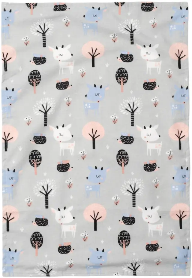 Σελτεδάκι - Πάνα Flannel με Μεμβράνη 75x50cm Forest 5904506805457 3