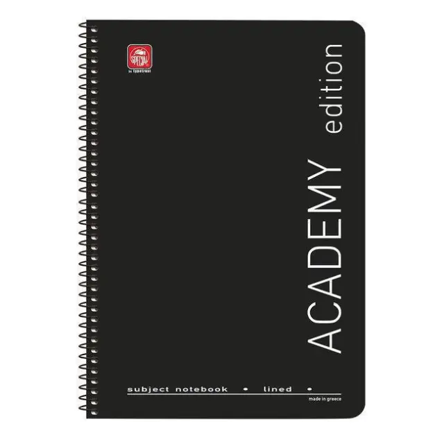 Typotrust Academy Τετράδιο Σπιράλ A4 5 θεμάτων (4545-11) (TYP4545-11) 2