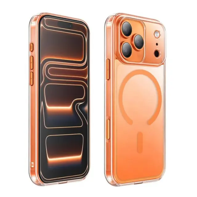 Frosted MagSafe Θήκη για iPhone 17 Pro Max/18 Pro Max- Orange OEM