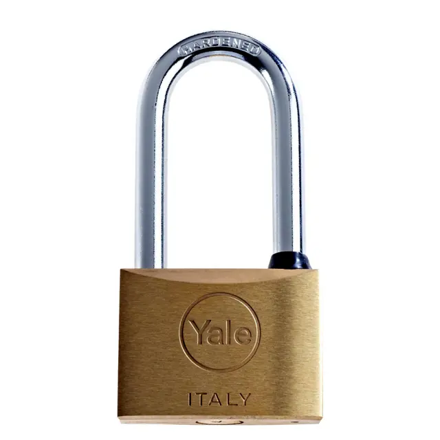 Λουκέτο 25mm Μπρούτζος Μακρύλαιμο 28mm Inox YALE 110