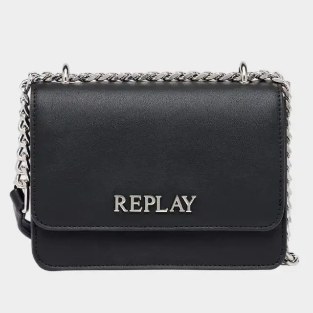 Τσάντα Ώμου Replay FW3001.001.A0362B-098 Μαύρο - ONESIZE