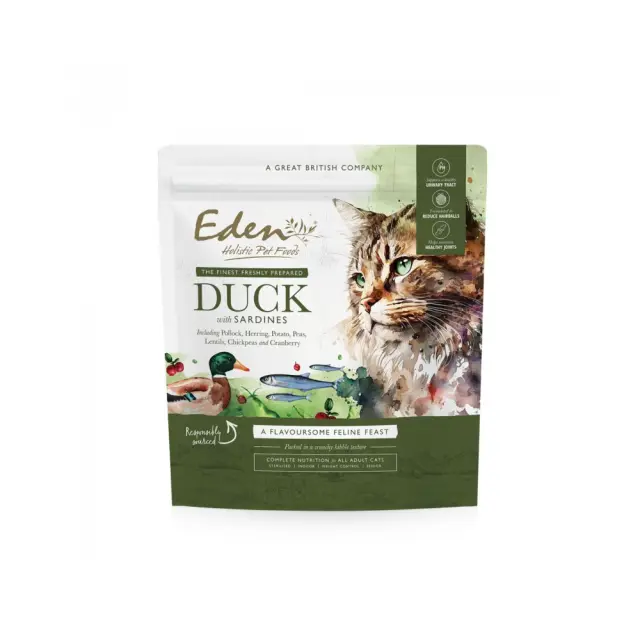 EDEN Duck & Sardine - dry cat food - 1.5 kg