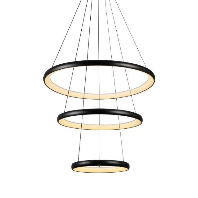 HARMONY-ΦΩΤΙΣΤΙΚΟ ΚΡΕΜΑΣΤΟ ΜΑΥΡΟ ΑΛΟΥΜΙΝΙΟΥ LED SMD 60W CCT 4800LM IP20 Φ800X1500MM / HM23LEDP3BKCCT