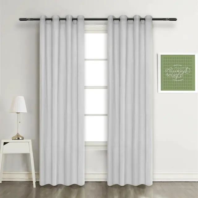 Κουρτίνα με τρούκς C05-3 Light Grey - 140 x 270