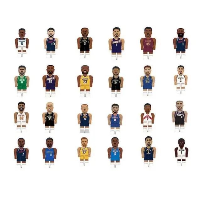 NBA Brick Heroes Μίνι Φιγούρα NBA Superstar σε Κουτάκι Έκπληξη 2
