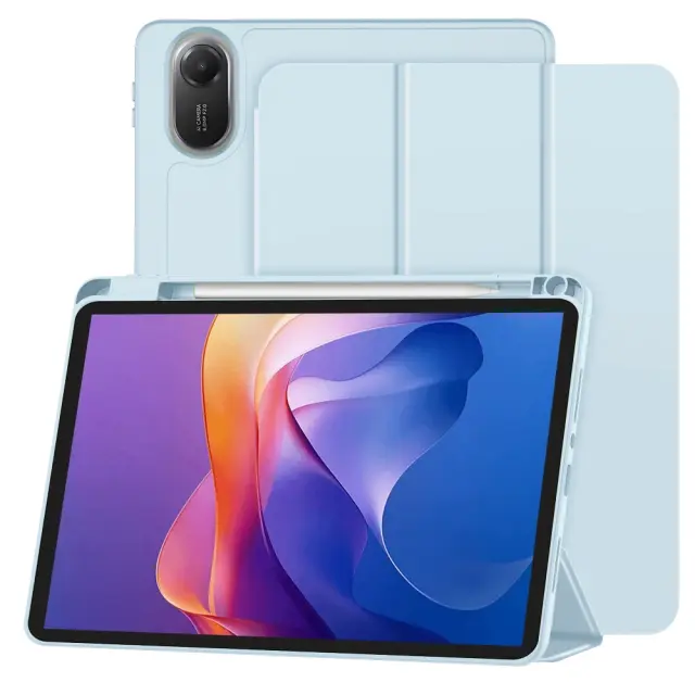 Techsuit - Flex Trifold (με Βάση για Pen) - Xiaomi Redmi Pad 2 - Sky Blue