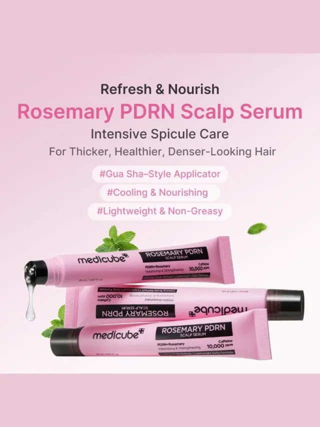 Medicube Rosemary PDRN Scalp Serum 20ml - Serum για τη φροντίδα του τριχωτού 2